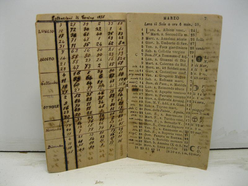 Almanacco dette delle fiere per l'anno comune 1875